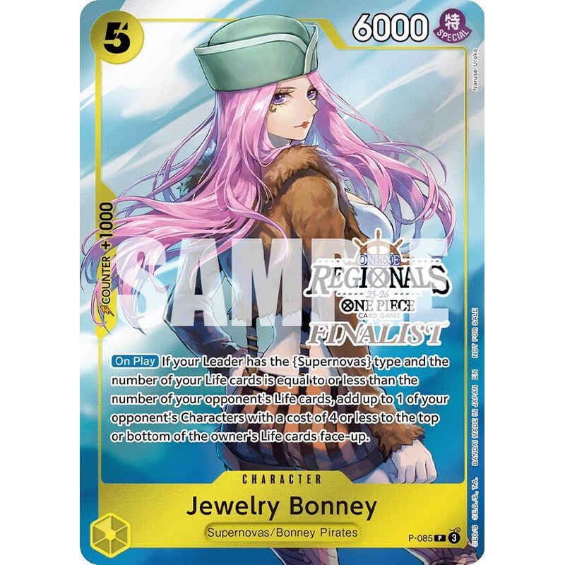 Jewelry Bonney (Online Regional Finalist Card Set 2025 Vol.2) [One Piece Promotion Cards] (ONLINE ORDER ONLY)
