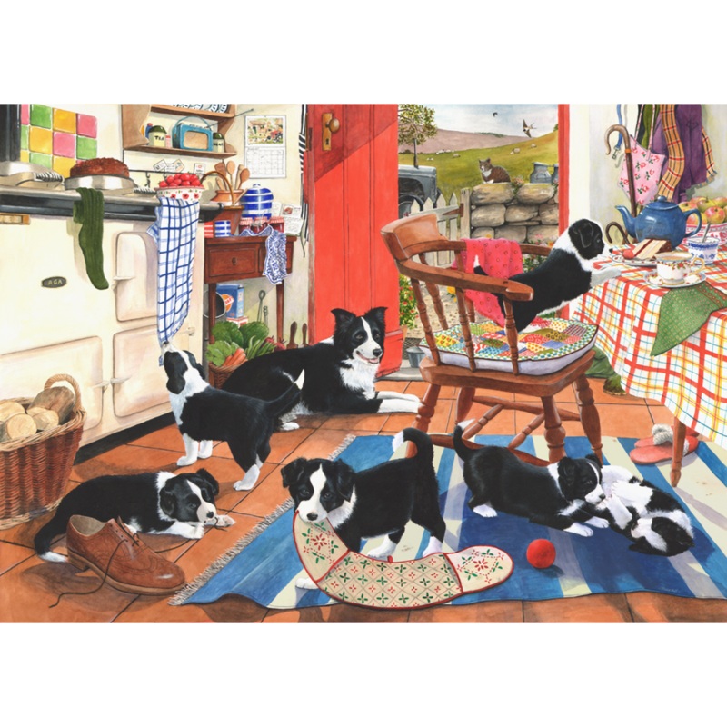 Mums Helpers  BIG 500 Piece Jigsaw Puzzle