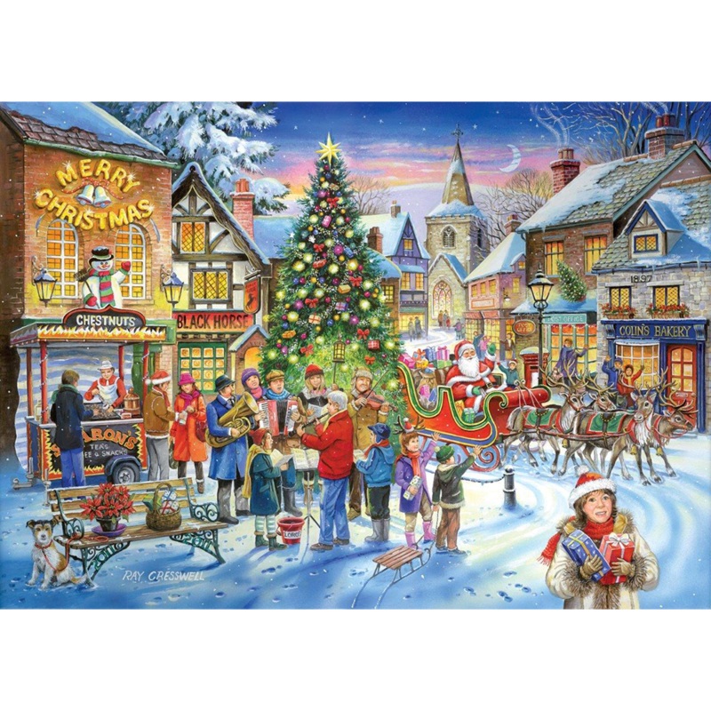 No.6  Christmas Shopping   1000 Piece Jigsaw Puzzle