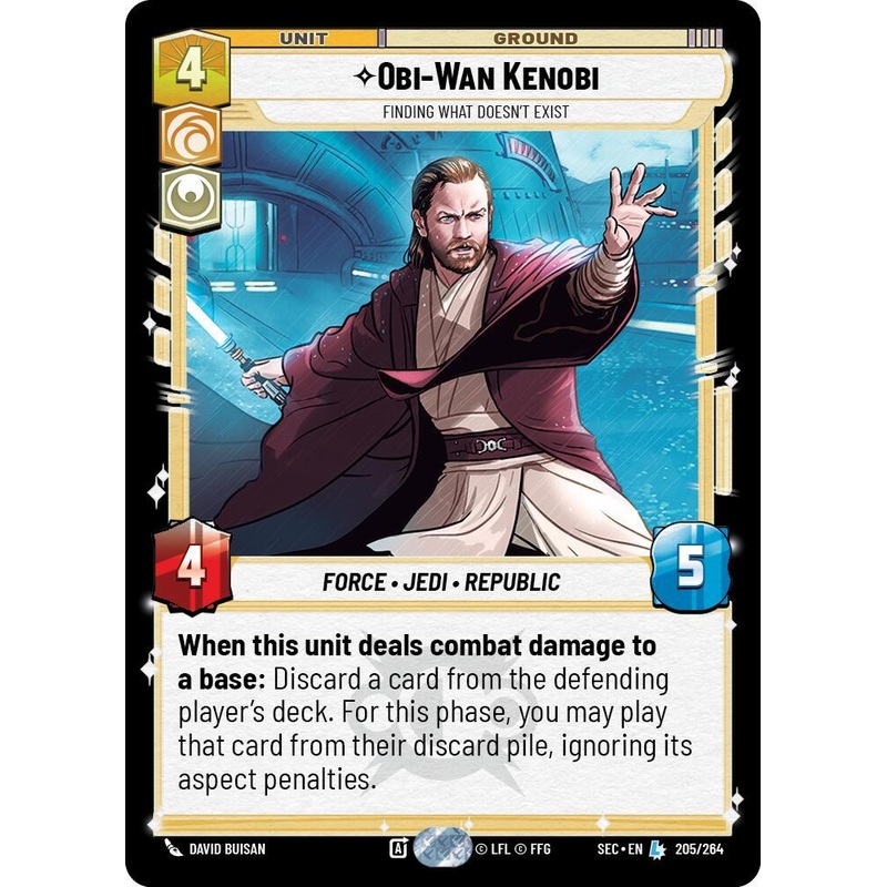 Obi-Wan Kenobi – Finding What Doesn’t Exist (205/264) (205/264) [Secrets of Power] (ONLINE ORDER ONLY)