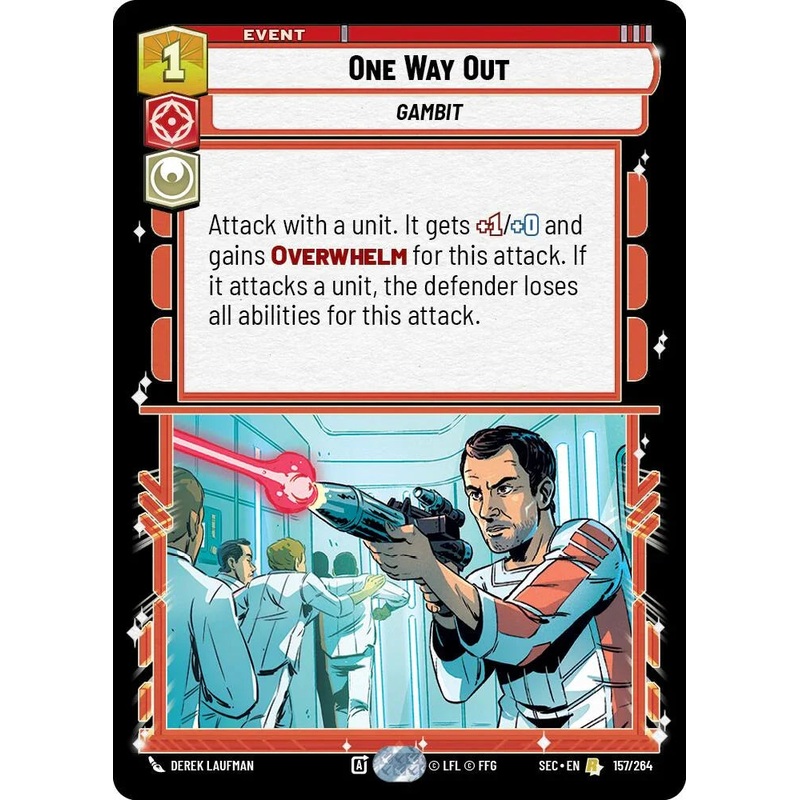 One Way Out (157/264) (157/264) [Secrets of Power] (ONLINE ORDER ONLY)