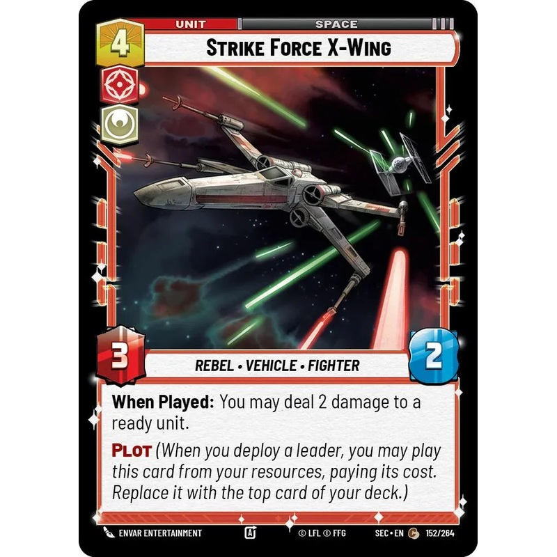 Strike Force X-Wing (152/264) (152/264) [Secrets of Power] (ONLINE ORDER ONLY)