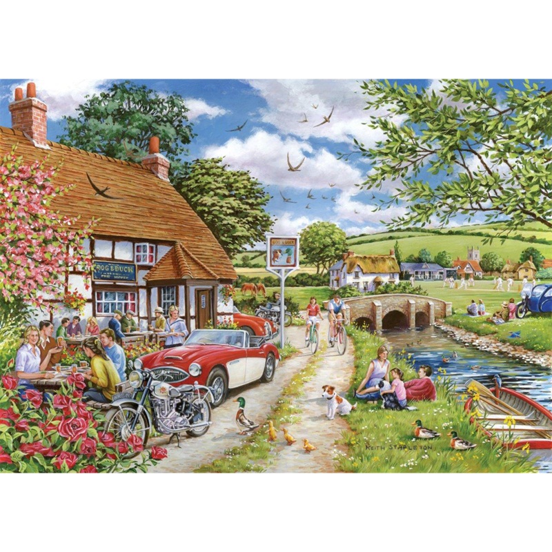 Sunday Lunch  1000 Piece Jigsaw Puzzle