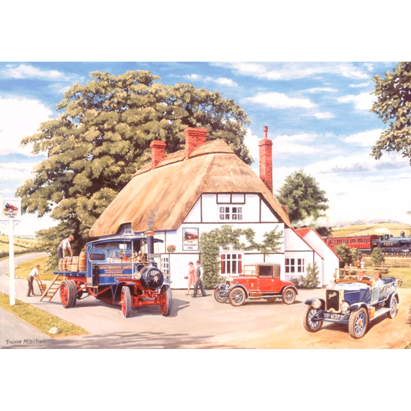 The Railway Inn  500 Piece Jigsaw Puzzle