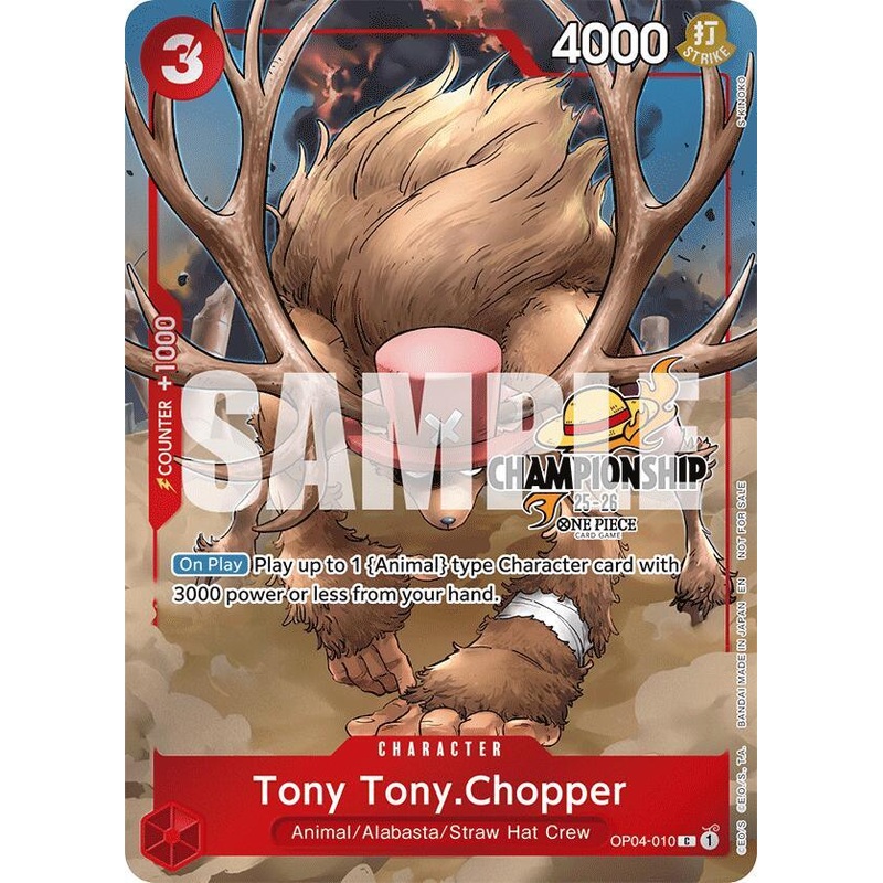 Tony Tony.Chopper (CS 25-26 Celebration Pack) [One Piece Promotion Cards] (ONLINE ORDER ONLY)