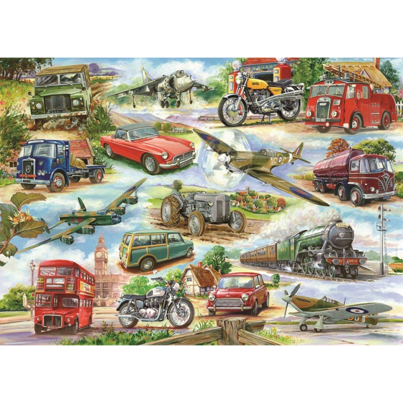 Truly Classic  BIG 500 Piece Jigsaw Puzzle