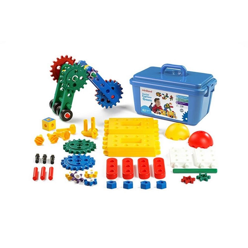 Miniland Junior Engineer Gears (62 pieces)