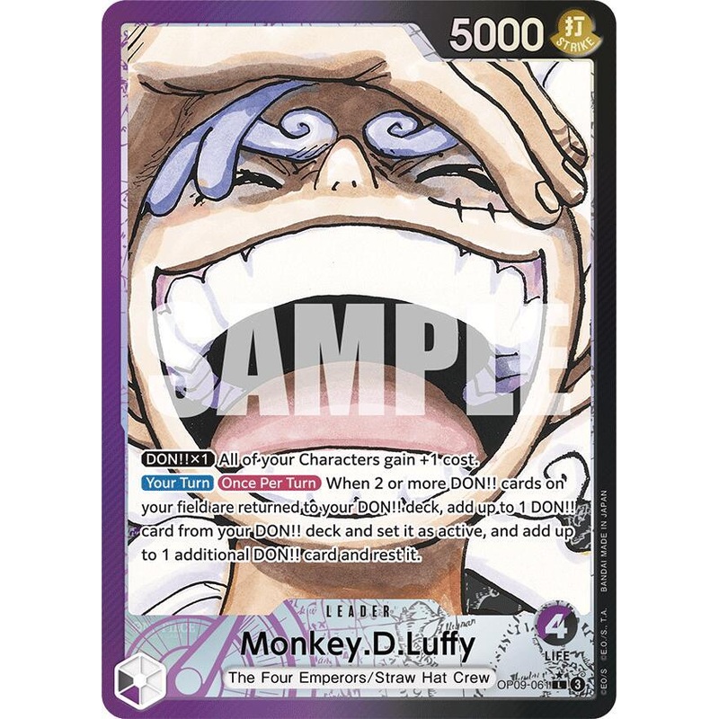 Monkey.D.Luffy (Jumbo) [One Piece Promotion Cards] (ONLINE ORDER ONLY)