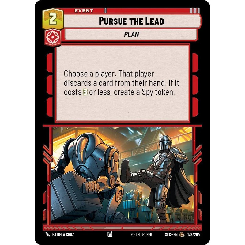 Pursue the Lead (178/264) (178/264) [Secrets of Power] (ONLINE ORDER ONLY)