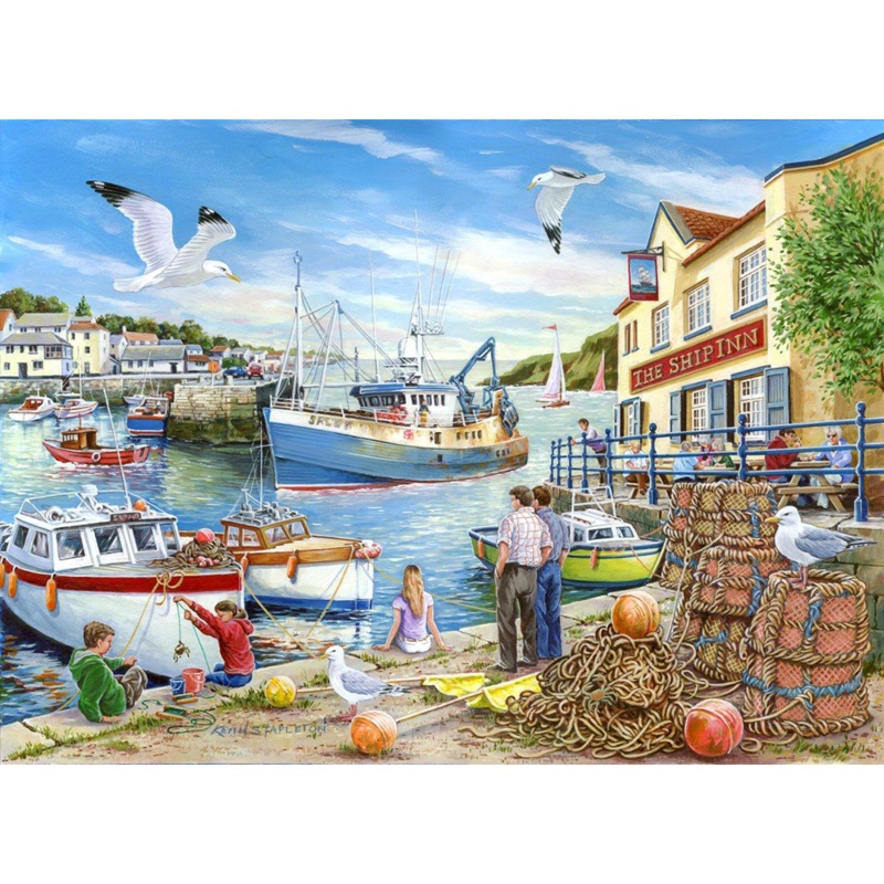 Ship Inn  1000 Piece Jigsaw Puzzle
