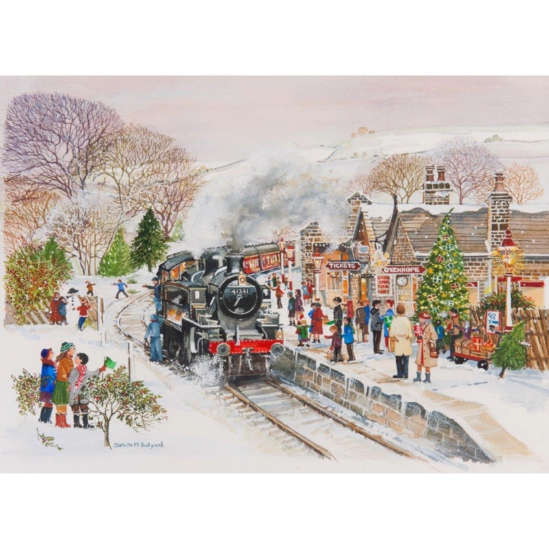 Steaming Along  BIG 250 Piece Jigsaw Puzzle