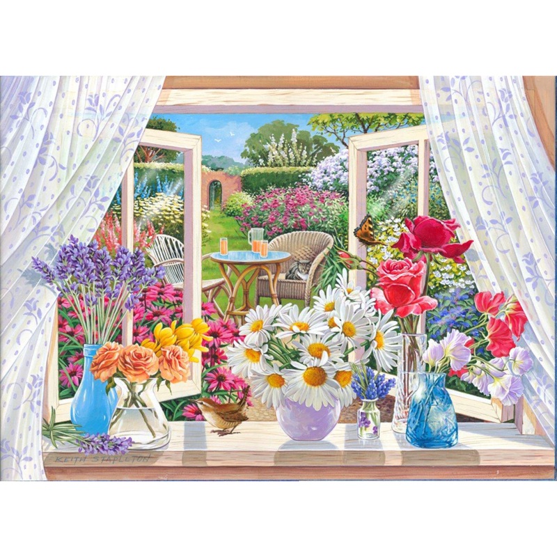 Summer Breeze  BIG 250 Piece Jigsaw Puzzle