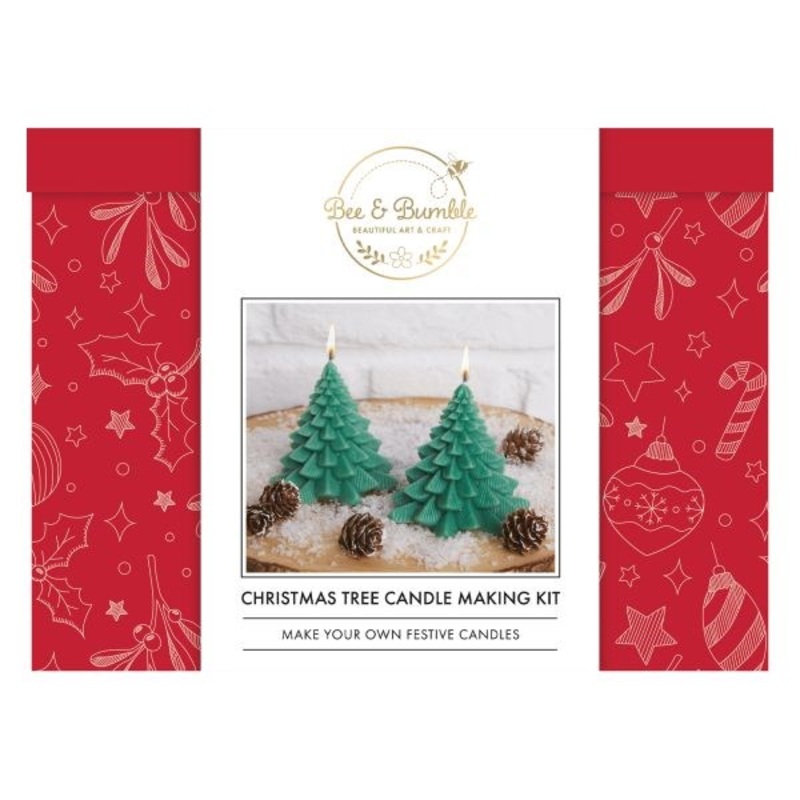 Bee & Bumble Christmas Tree Candle Making Kit