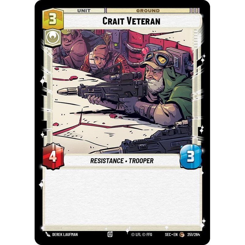 Crait Veteran (251/264) (251/264) [Secrets of Power] (ONLINE ORDER ONLY)