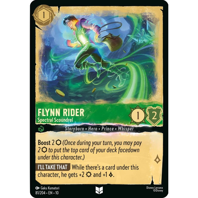 Flynn Rider – Spectral Scoundrel (81/204) [Whispers in the Well] (ONLINE ORDER ONLY)