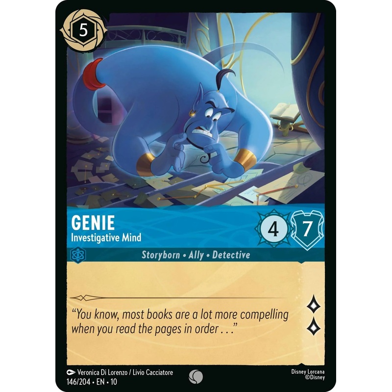 Genie – Investigative Mind (146/204) [Whispers in the Well] (ONLINE ORDER ONLY)