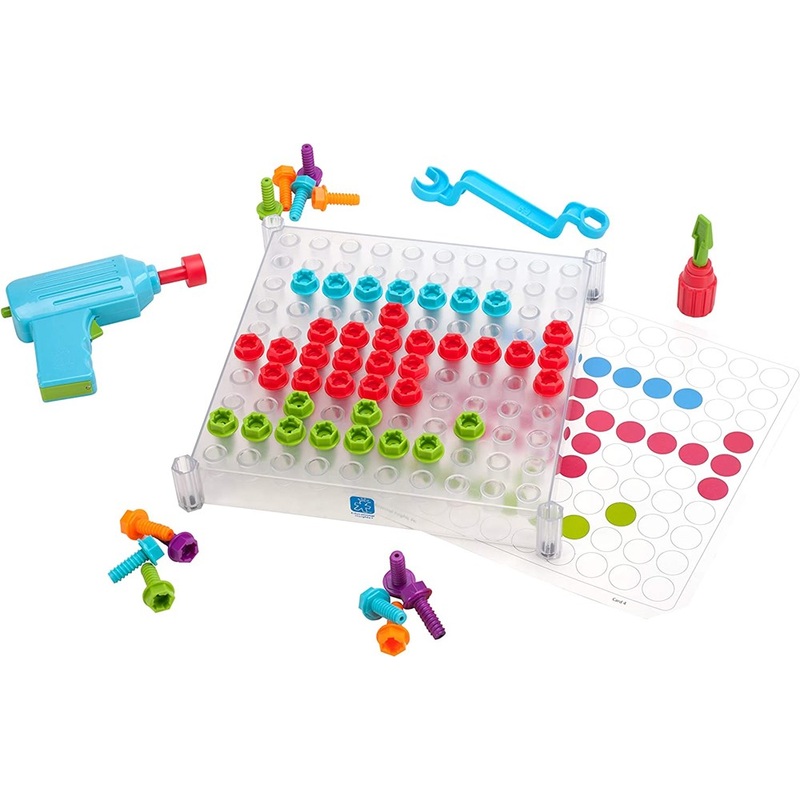 Learning Resources Design and Drill See-Through Creative Workshop