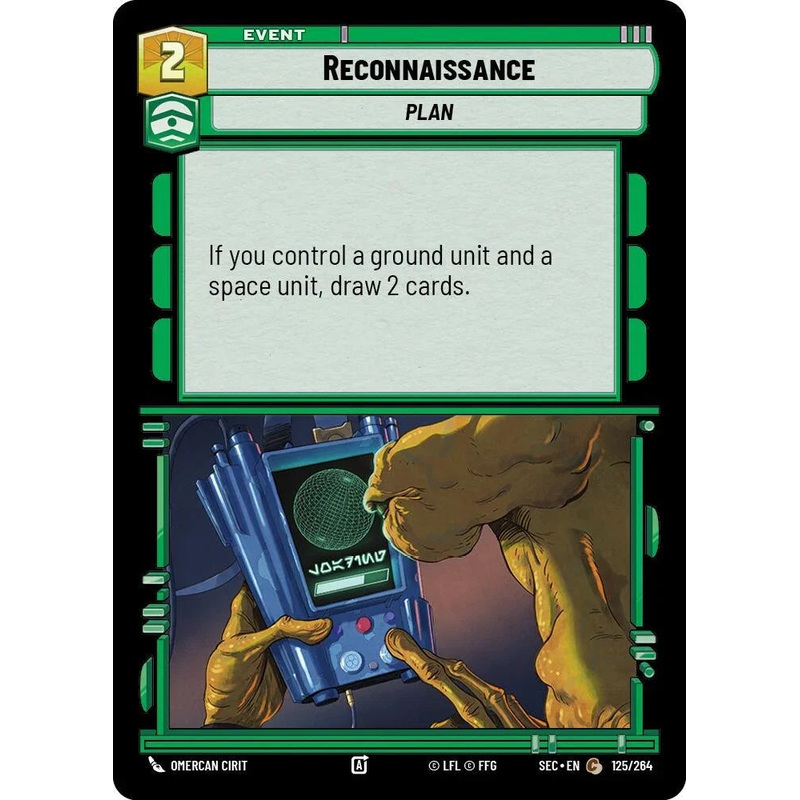 Reconnaissance (125/264) (125/264) [Secrets of Power] (ONLINE ORDER ONLY)