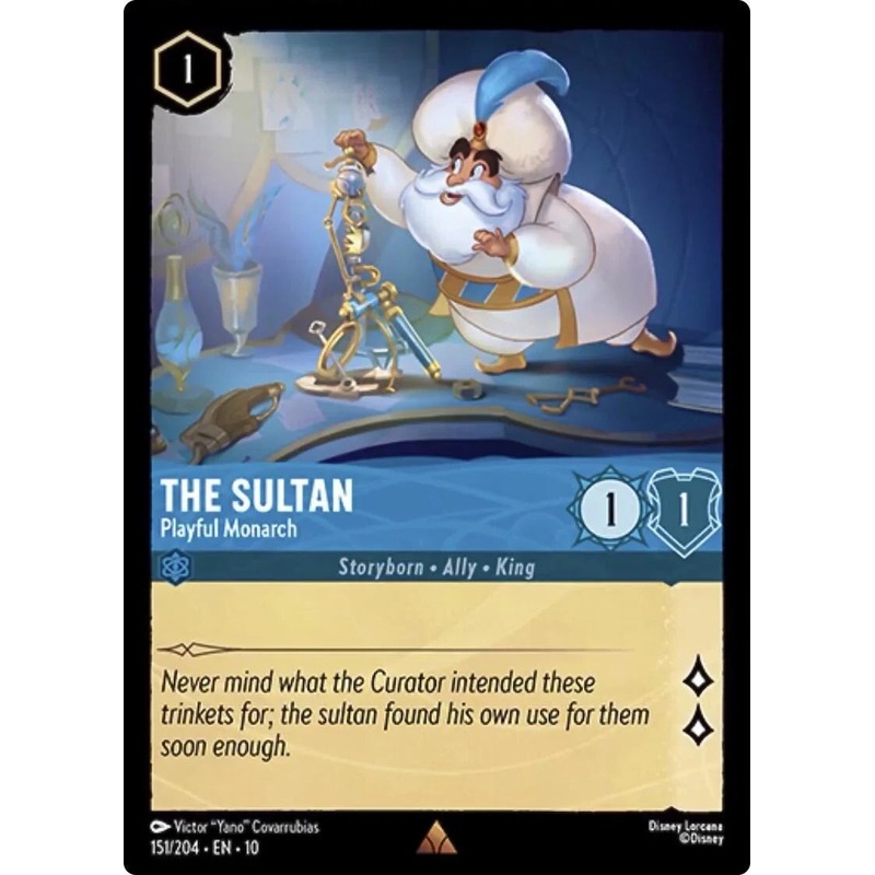 The Sultan – Playful Monarch (151/204) [Whispers in the Well] (ONLINE ORDER ONLY)