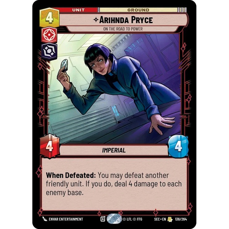 Arihnda Pryce – On the Road to Power (136/264) (136/264) [Secrets of Power] (ONLINE ORDER ONLY)