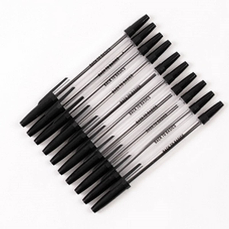 Back To Basics Ballpoint Pen  Black  Pack of 50