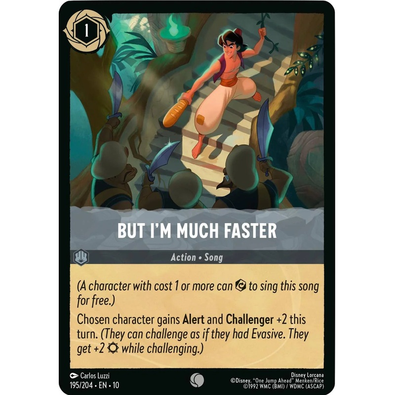 But I’m Much Faster (195/204) [Whispers in the Well] (ONLINE ORDER ONLY)