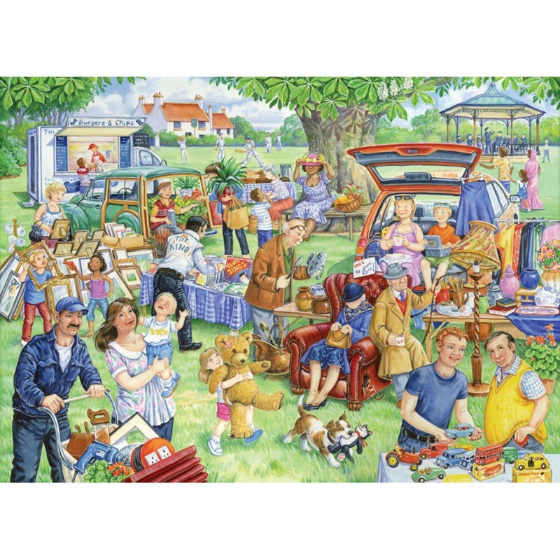 Car Boot Sale  1000 Piece Jigsaw Puzzle