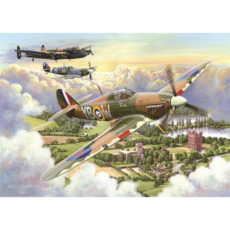 Final Approach  BIG 500 Piece Jigsaw Puzzle