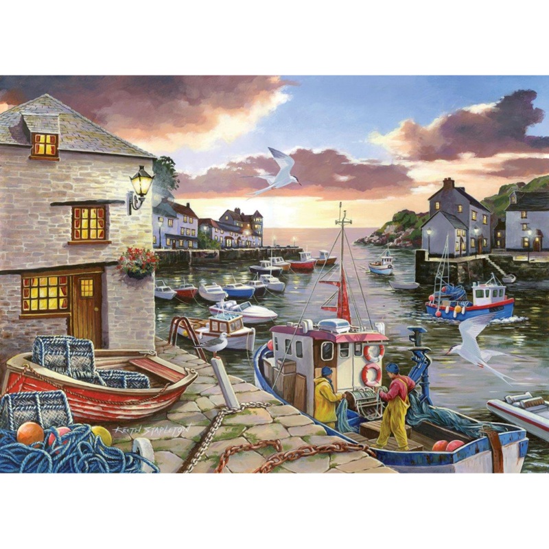 Harbour Lights  BIG 250 Piece Jigsaw Puzzle