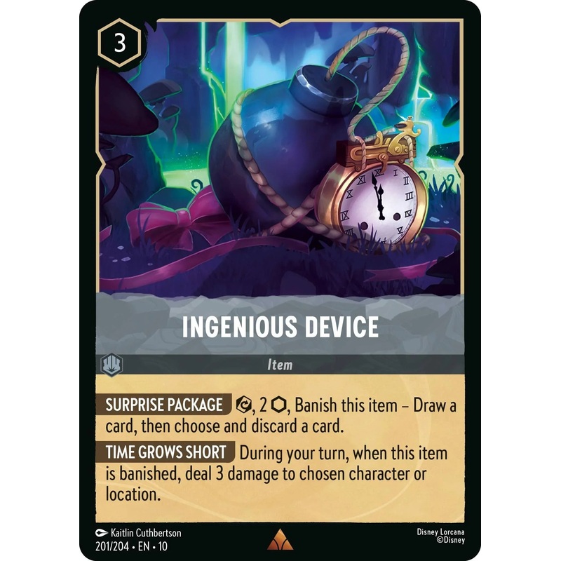 Ingenious Device (201/204) [Whispers in the Well] (ONLINE ORDER ONLY)