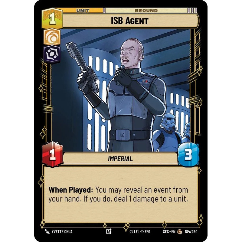 ISB Agent (184/264) (184/264) [Secrets of Power] (ONLINE ORDER ONLY)