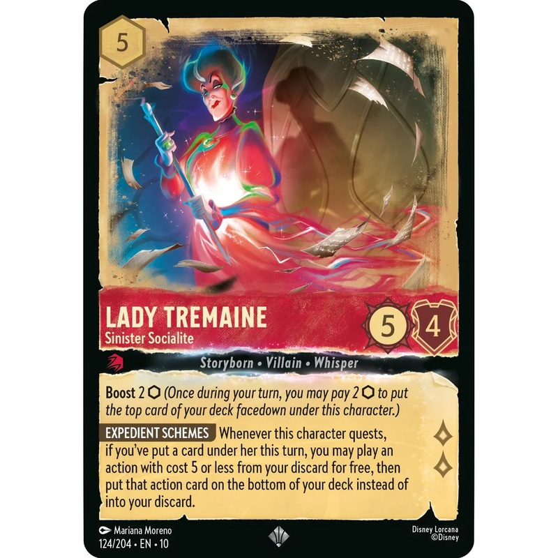 Lady Tremaine – Sinister Socialite (124/204) [Whispers in the Well] (ONLINE ORDER ONLY)