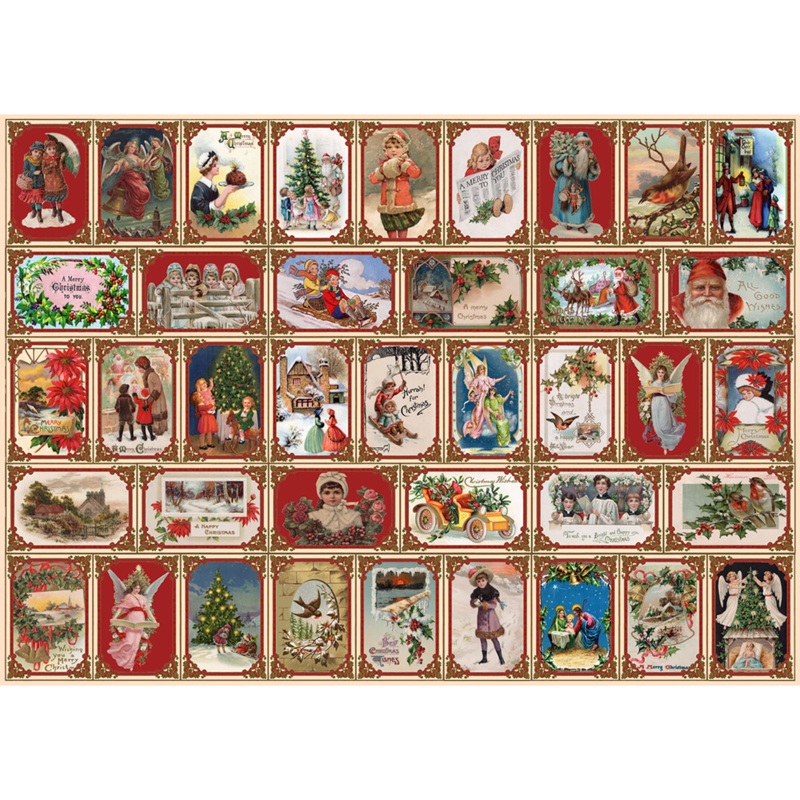 Merry Christmas  1000 Piece Jigsaw Puzzle