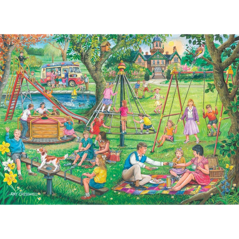 No.8  Park & Rides  1000 Piece Jigsaw Puzzle