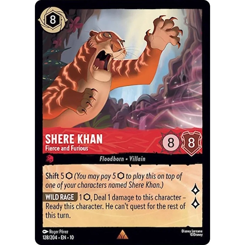 Shere Khan – Fierce and Furious (128/204) [Whispers in the Well] (ONLINE ORDER ONLY)