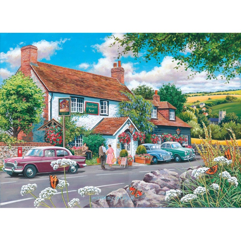 Travellers Rest  BIG 500 Piece Jigsaw Puzzle