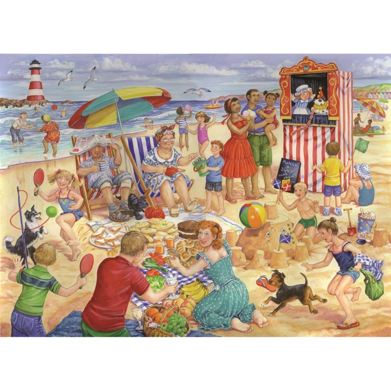 Trip To The Seaside  BIG 250 Piece Jigsaw Puzzle