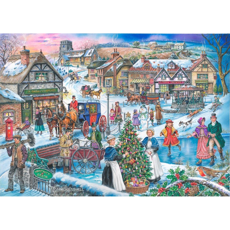 Victorian Green  1000 Piece Jigsaw Puzzle