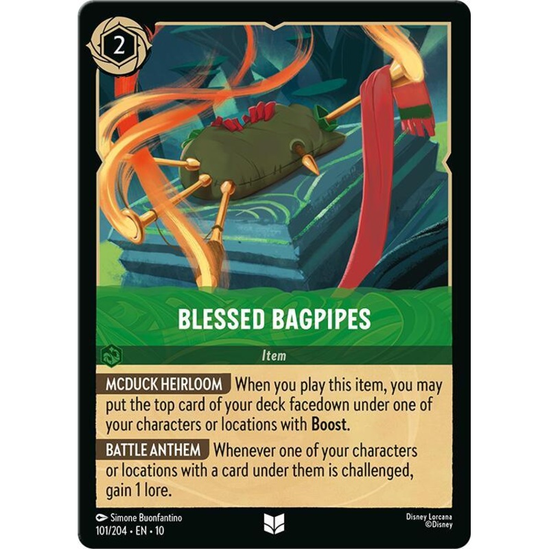 Blessed Bagpipes (101/204) [Whispers in the Well] (ONLINE ORDER ONLY)
