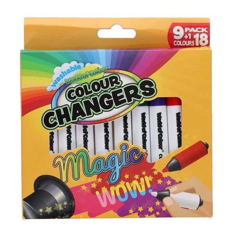 Colour Changers Magic Markers Pack of 10