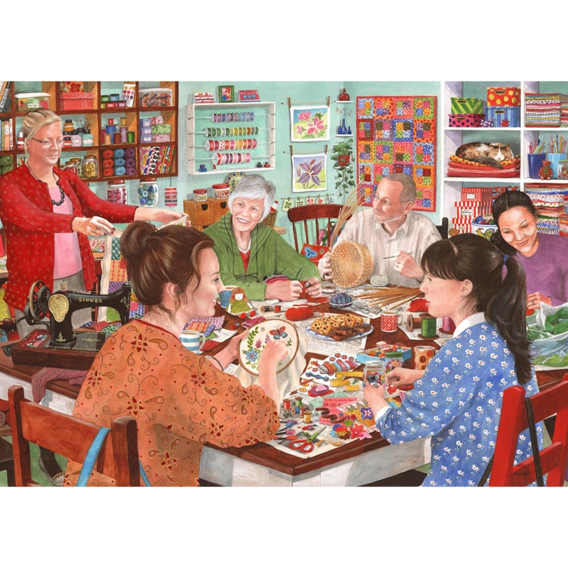 Crafty Corner  1000 Piece Jigsaw Puzzle