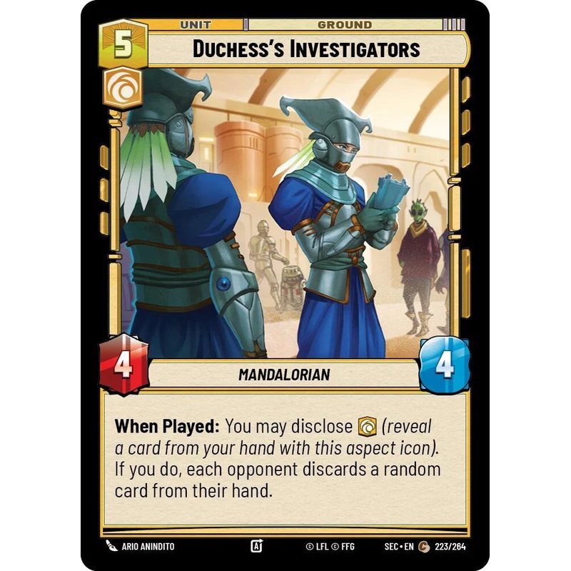 Duchess’s Investigators (223/264) (223/264) [Secrets of Power] (ONLINE ORDER ONLY)