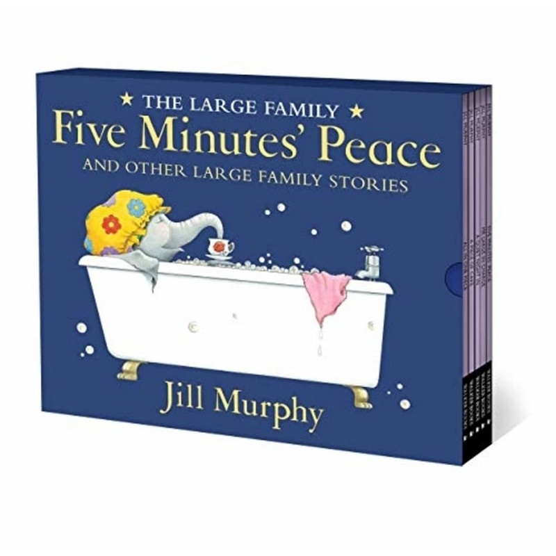 Five Minutes Peace & Other Stories (Large Family Collection) 5 Books Set By Jill Murphy  Age 3 years and up  Paperback