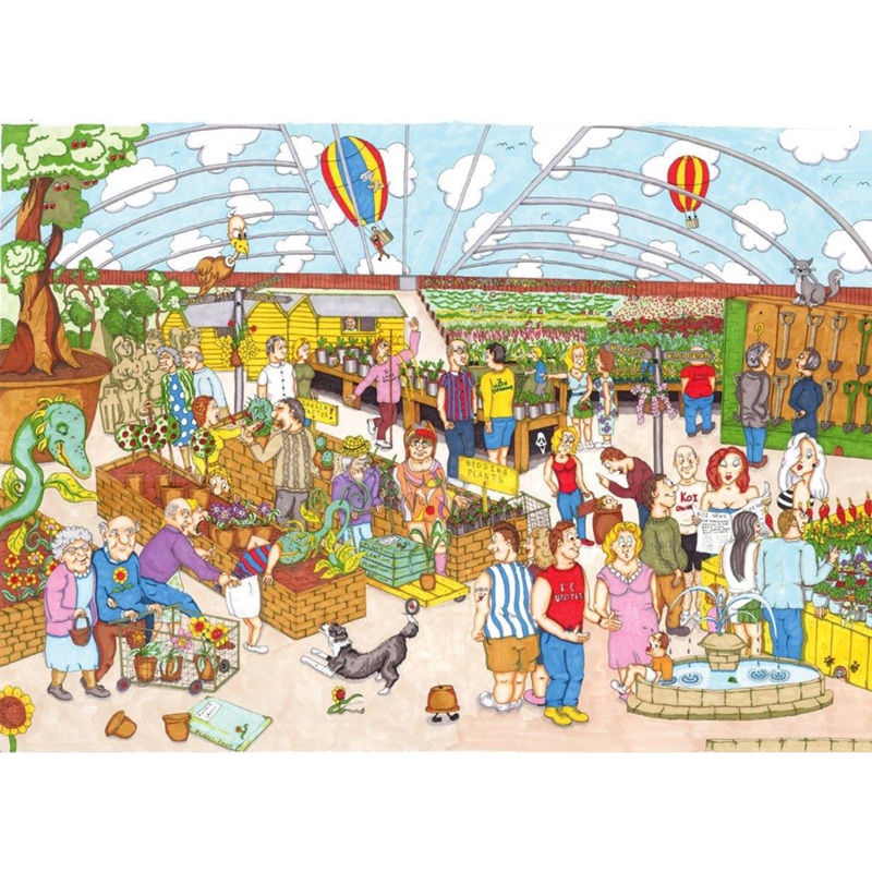 Garden Follies  1000 Piece Jigsaw Puzzle
