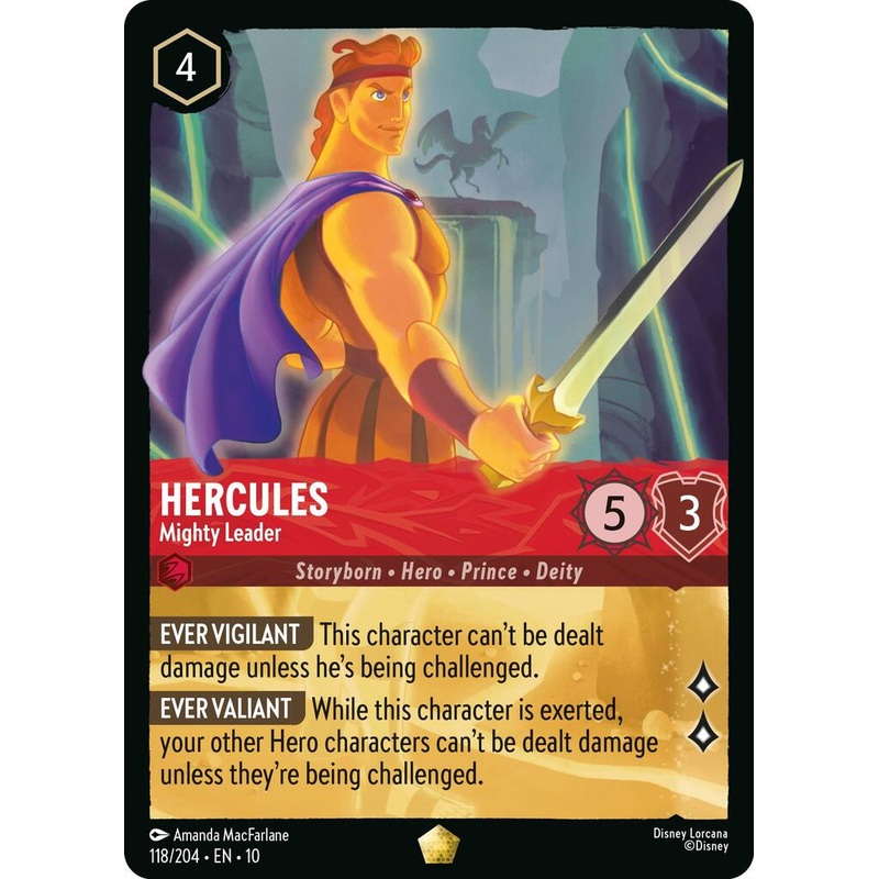 Hercules – Mighty Leader (118/204) [Whispers in the Well] (ONLINE ORDER ONLY)