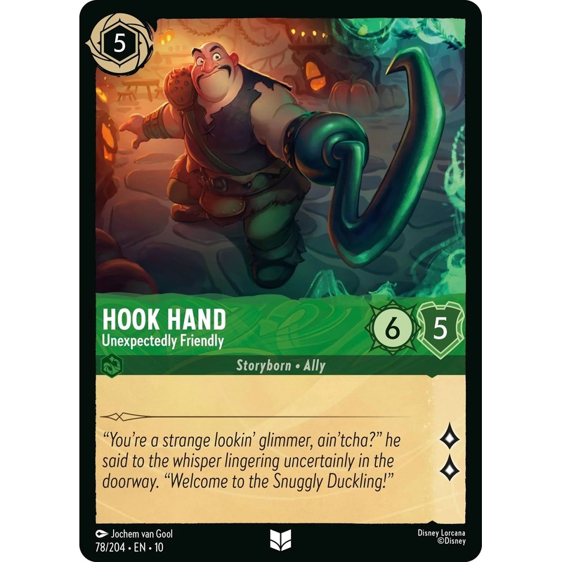 Hook Hand – Unexpectedly Friendly (78/204) [Whispers in the Well] (ONLINE ORDER ONLY)