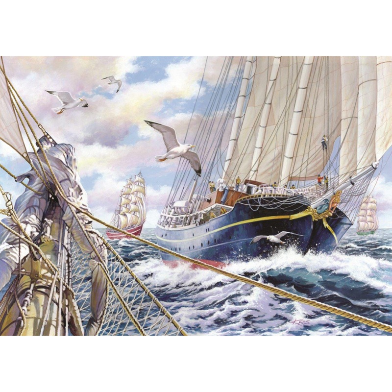 Steady As She Goes  BIG 500 Piece Jigsaw Puzzle
