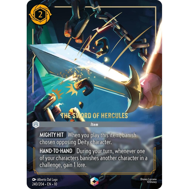 The Sword of Hercules (Enchanted) (240/204) [Whispers in the Well] (ONLINE ORDER ONLY)