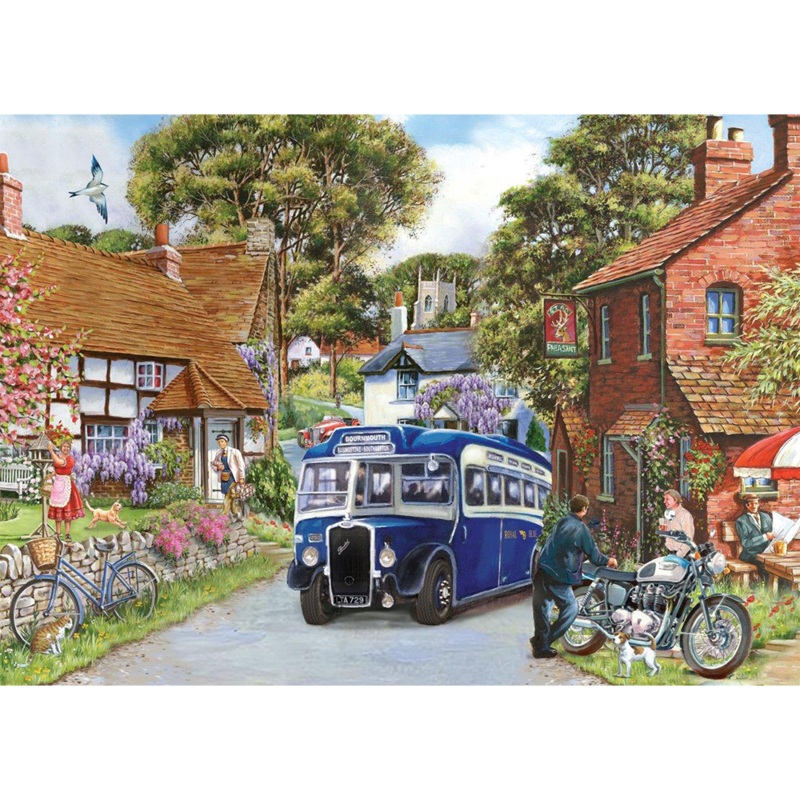 Tight Corner  500 Piece Jigsaw Puzzle