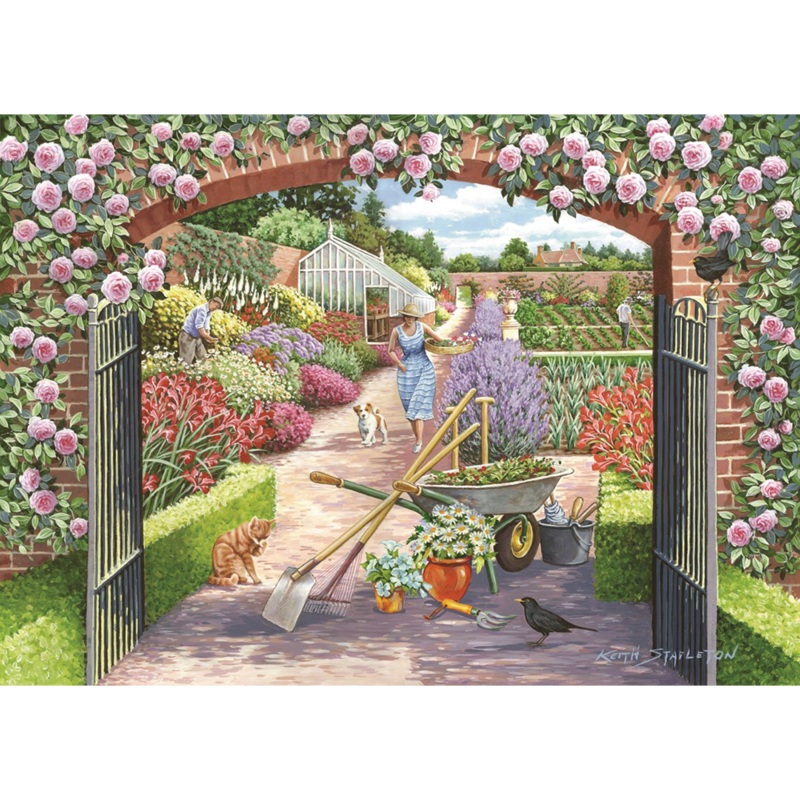 Walled Garden  500 Piece Jigsaw Puzzle